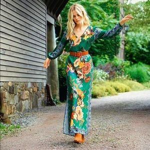 Farm Rio Verdor Maxi Dress XS